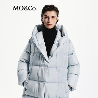 MO&Co.连帽长款羽绒服(附腰带)女款