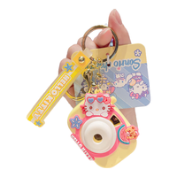 蒂米妮三丽鸥投影发光相机钥匙扣创意库洛米包包挂件儿童玩具小 三丽鸥投影机-凯蒂猫