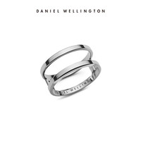Daniel Wellington 丹尼尔惠灵顿 ELAN系列 双环戒指 典雅银 Elan Dual Ring