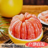 柚子 Pemelo 福建平和红心柚子红肉蜜柚尝鲜装2个 单果1.2-1.8斤