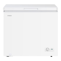 星星 无霜冰柜203升大容量 -30℃速冻超低温速冻冷柜 冷冻柜一级能效 低温速冻203QE