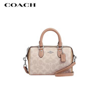 COACH 蔻驰 女士ROWAN 迷你手提单肩斜挎波士顿包