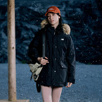 保暖服饰、88VIP：new balance 女款防泼水户外保暖鸭绒羽绒服AWJ53381