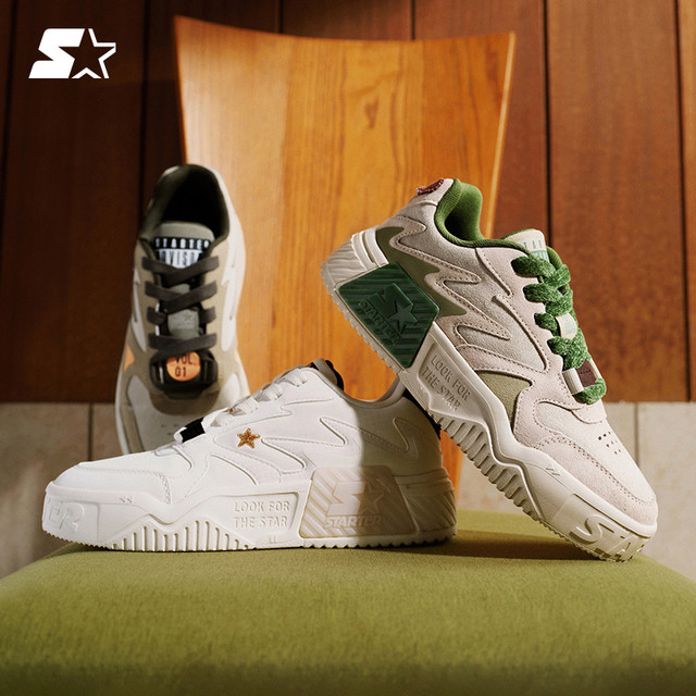 STARTER 丨VOL轻音浪80s板鞋23年秋季轻质鞋子运动男女鞋