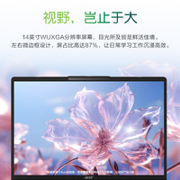 宏碁 非凡Go 14英寸笔记本 办公商务学生专用(N100 8G+256固态内存)