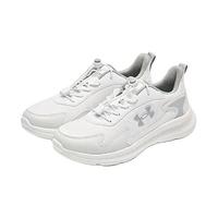 安德玛 透气耐磨 儿童跑鞋  白色  36
