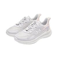 安德玛 童鞋儿童舒适跑鞋男女休闲透气耐磨运动童鞋舒适小白鞋 浅粉色 34