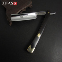大力人 TITAN 限量收藏家版黑檀 老式 剃刀 手动剃须刀  刮胡刀 耐腐蚀