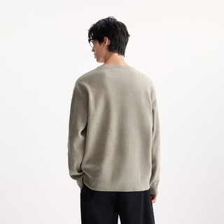 杰克·琼斯（JACK&JONES） BSQ联名男装毛衣撞色logo宽松休闲圆领长袖针织衫上衣225313028