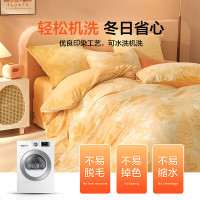 百丽丝 被套 A类牛奶绒抗静电无忧轻松机洗被套(阳光色)