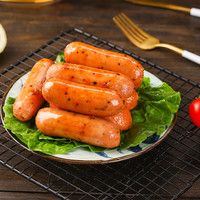 齐汇 火山石烤肉肠 原味500g*2袋+黑胡椒味500g*2袋