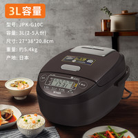 TIGER 虎牌 JPK-G智能压力IH土锅涂层电饭煲家用3L多功能2-5人