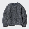 UNIQLO 优衣库 女士仿羊羔绒摇粒绒圆领开衫 UQ472938