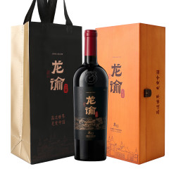 张裕 龙谕酒庄 红酒礼盒 750ml 宁夏贺兰山东麓产区 龙12赤霞珠干红单支