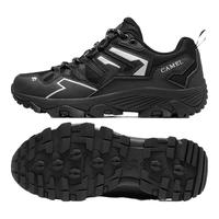 CAMEL骆驼昆仑山新年款骆驼户外登山鞋女鞋防滑运动鞋耐磨越野徒步鞋子男 F23A097036，米色/深榄绿，女款 38