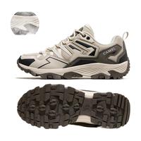 CAMEL骆驼昆仑山新年款骆驼户外登山鞋女鞋防滑运动鞋耐磨越野徒步鞋子男 F13A097035，驼色，男款 43