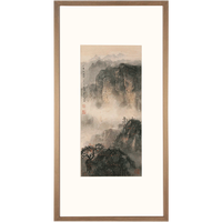 阿斯蒙迪 单国栋水墨山水画国画家居装饰挂画客厅装饰画风景画原作