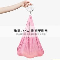维诺亚魔术伸缩袋无纺布手提袋可折叠超市购物袋旅行便携帆布收纳袋 可伸缩*魔术购物袋 【牛油果绿】