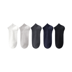 365WEAR YOUPIN 小米有品 透气男短袜 5双装