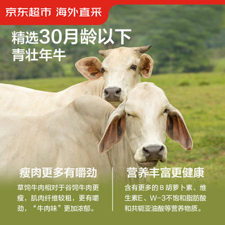  京东超市 原切 牛肉卷  【时令】原切牛腩肉卷 冷冻 2斤