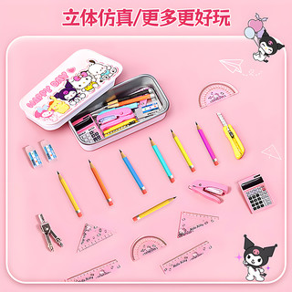 卡通仿真微缩迷你小文具儿童小玩具女孩套装模型小书包物品女童