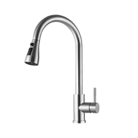 美仕杰 MENSARJOR 厨房304不锈钢三功能抽拉水龙头 双色可选