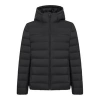 雪中飞2025冬女士百搭连帽秋羽绒服经典叠穿舒适外套