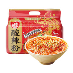 白家陈记 重庆酸辣粉 小白君方便速食冲泡细粉丝粉条带调料 非油炸粉饼