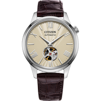 CITIZEN 西铁城 机械系列 男士机械手表 NH9130-84A 透底不锈钢表带