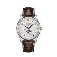 LONGINES 浪琴 L2.919.4.78.3 名匠系列 月相机械皮带男表