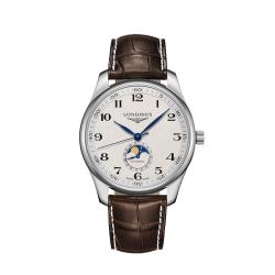 LONGINES L2.919.4.78.3 名匠系列 月相机械皮带男表