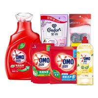 奥妙洗衣液洗护用品 洗漱日用品 奥妙满堂红洗护套装