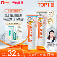 艾美适 儿童防蛀牙膏 瑞士版