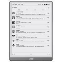 AOC 冠捷 8R1/C1 墨水屏电子书阅读器 64GB 黑色