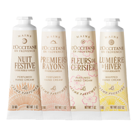 L'OCCITANE/欧舒丹 润手系列 留香 护手霜礼盒+手套 月夜浆果 30ml*4