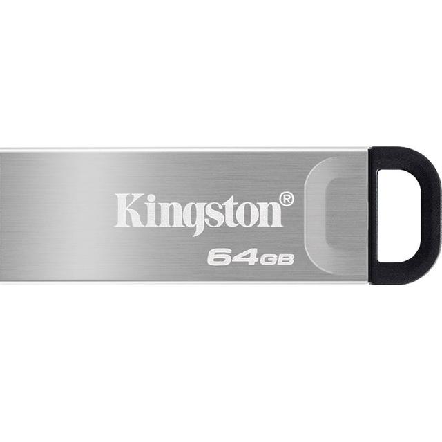 金士顿 DataTraveler系列 DTKN USB 3.2 U盘 银色 64GB USB-A