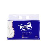 得宝Tempo得宝4层保湿纸巾婴儿乳霜宝宝抽纸巾30抽5包面巾纸