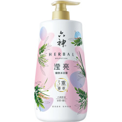 六神 菁萃滢亮香氛沐浴露1L