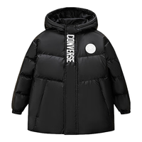 CONVERSE/匡威 保暖 儿童羽绒服 140 充绒量约143g 【身高128-140cm】 正黑色