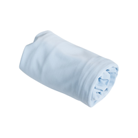 睡眠博士（AiSleep）碧落果冻全方位双向枕枕套 单个装 无枕芯 异型枕套·60*40*10.5/9.5cm蓝色