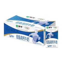 蒙牛 低脂高钙牛奶 250ml*24盒