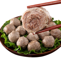 潮夫道纯牛肉牛筋丸双拼500g牛肉含量95%潮汕手打火锅食材赠酱料包