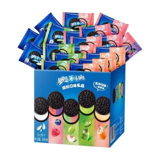 今日必买：奥利奥 夹心饼干五口味388gx3盒 共60包120片