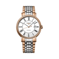 浪琴（LONGINES）瑞士手表 时尚系列 机械钢带男表 L49221117