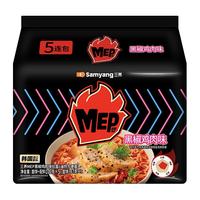 【自营】三养MEP黑椒鸡肉味方便面东南亚风味100G*5袋11月22到期