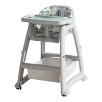 贝斯哈姆 肯德基宝宝餐椅婴儿童家用餐桌座椅子吃饭酒店同款kfc多功能 豪华款