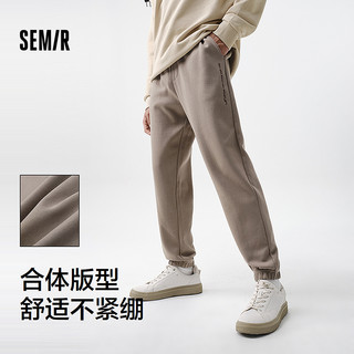 森马 撞色阔腿裤 女款 中花灰 XXL 休闲裤