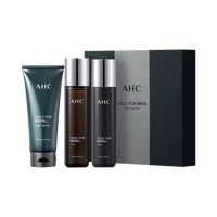 AHC 男士平衡舒缓洁水乳三件套（洁面140ml+爽肤水120ml+乳液120ml）