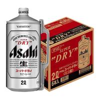 Asahi 朝日啤酒 超爽 辛口啤酒 2L*6桶