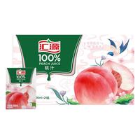 汇源 100%桃汁 200ml*24盒